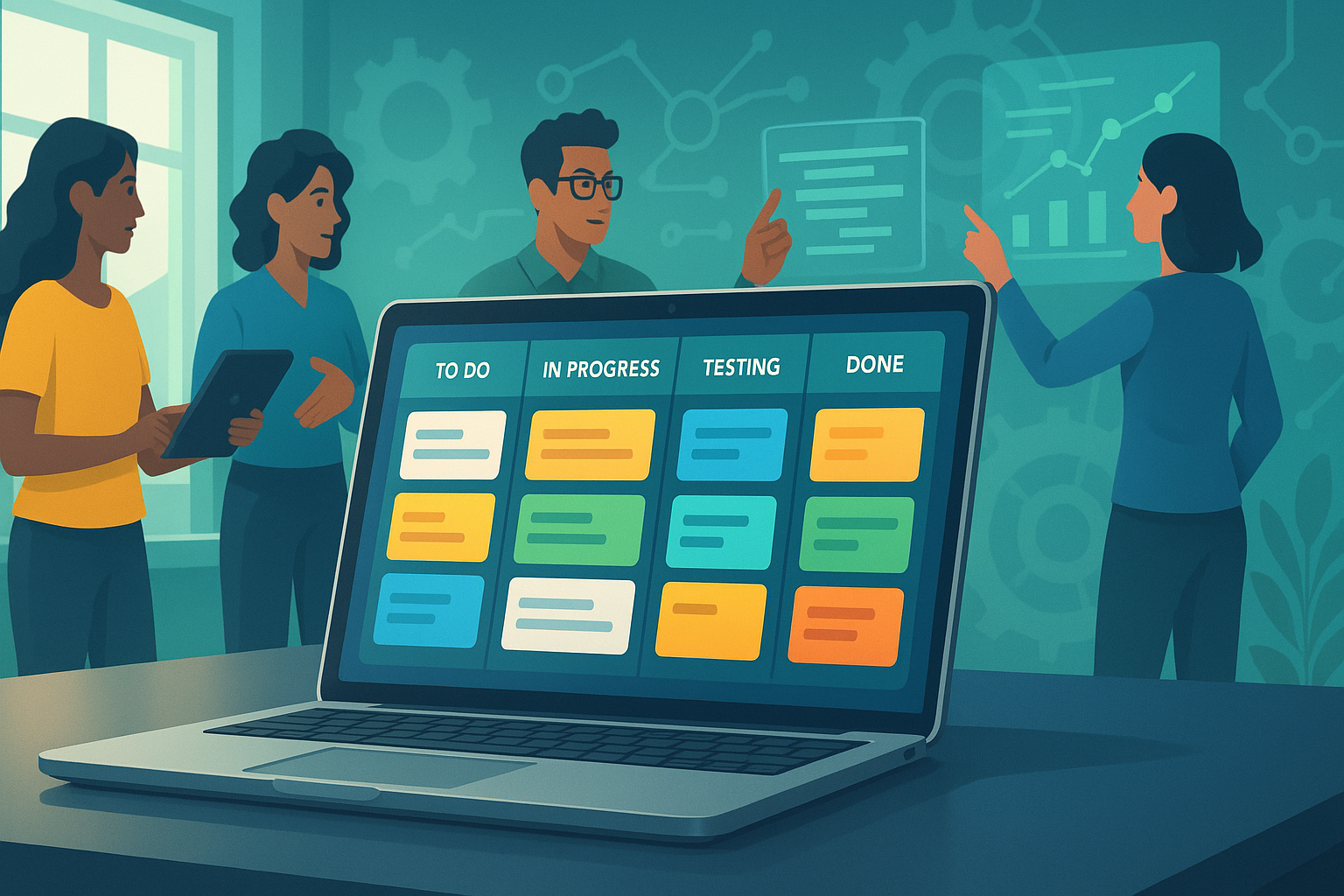 Blog post illustration