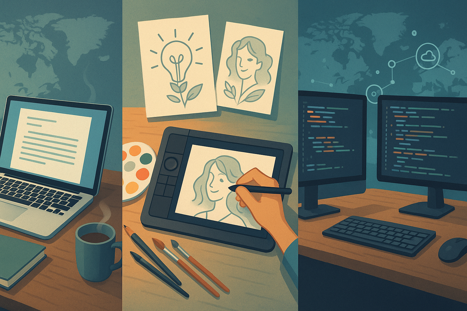 Blog post illustration