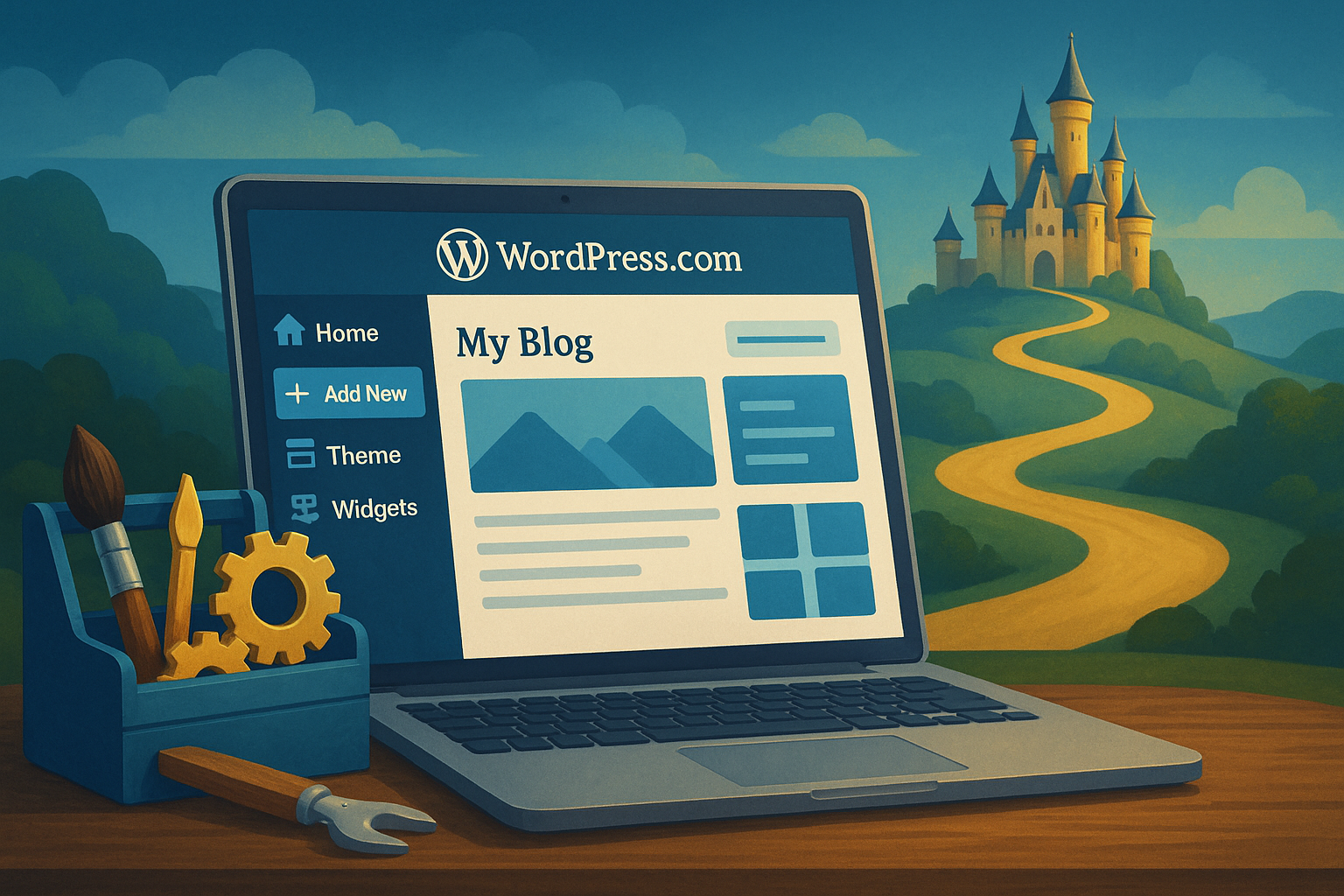 Blog post illustration