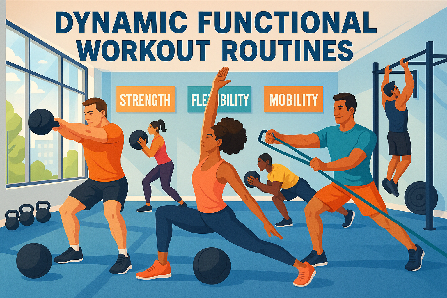 Functional Workout Routines to Improve Strength, Flexibility, and Mobility1