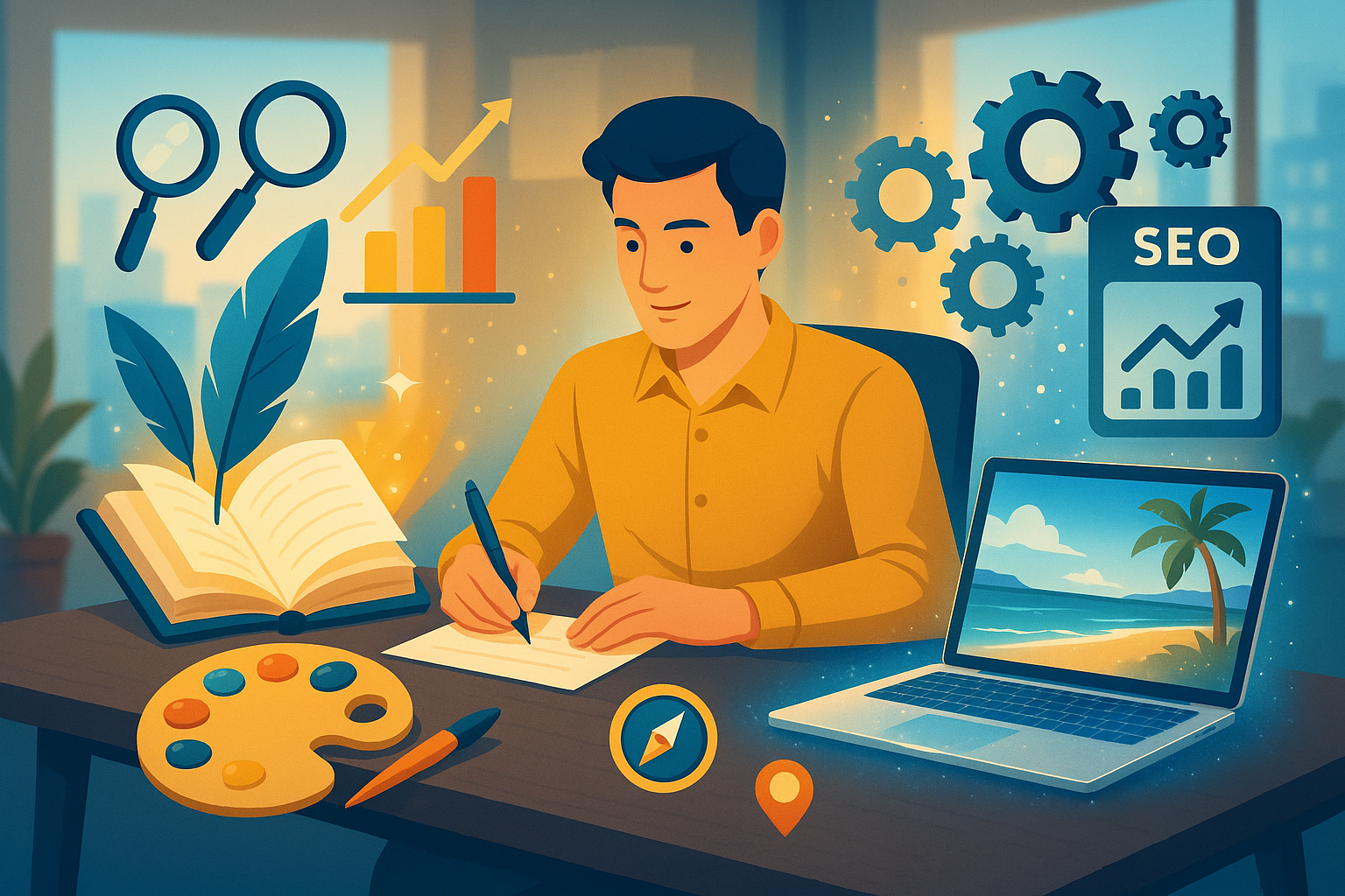 Blog post illustration