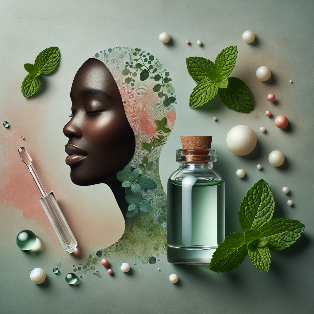 How to Cure Acne: The Benefits of Peppermint Oil Blog post illustration