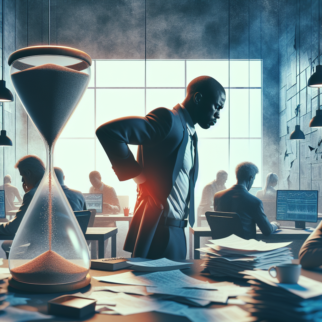 The Impact of Back Pain on Productivity and How to Improve It Blog post illustration