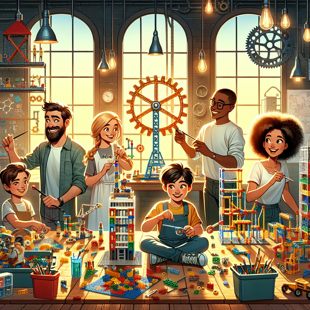 The Benefits of Construction Toys for Engineering Skills Blog post illustration