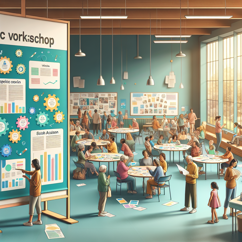 How to Advertise a Community Workshop Blog post illustration