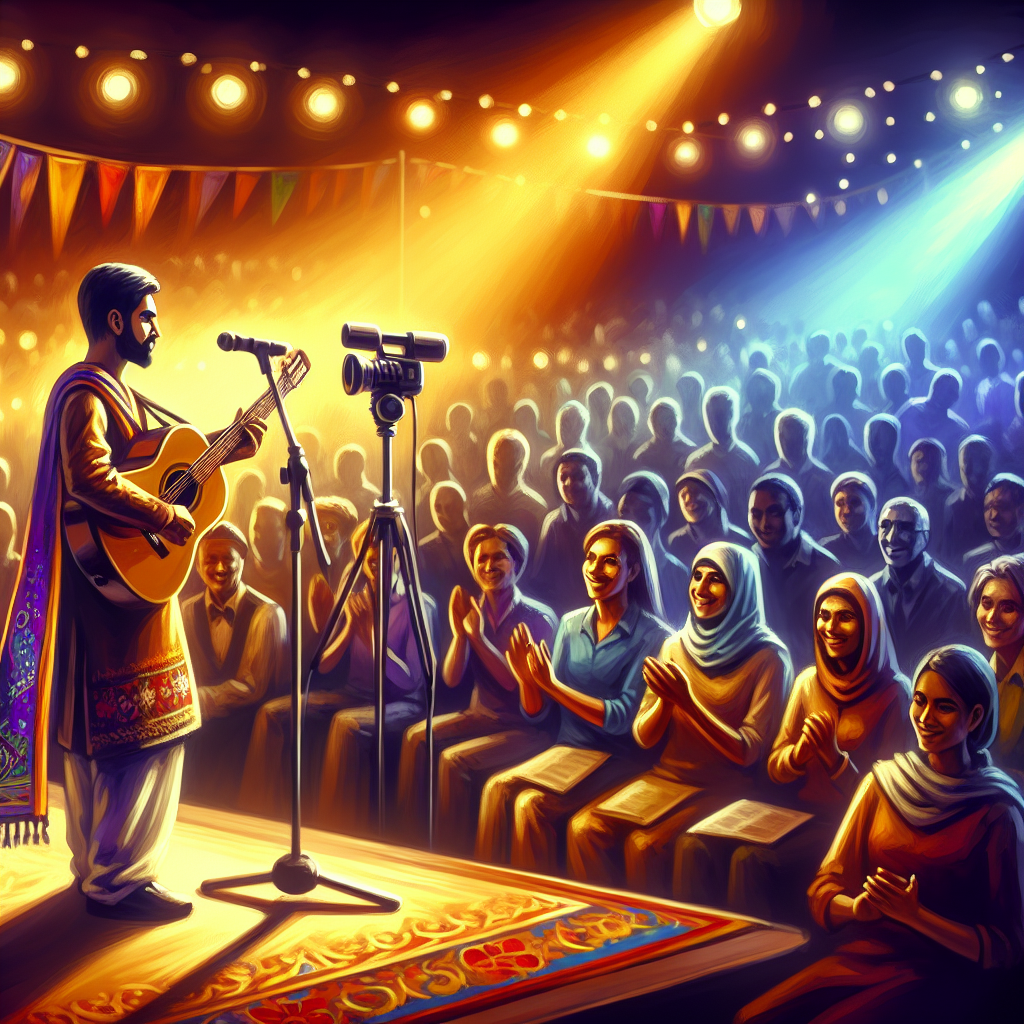 The Best Guitar Lessons for Developing Stage Presence Blog post illustration