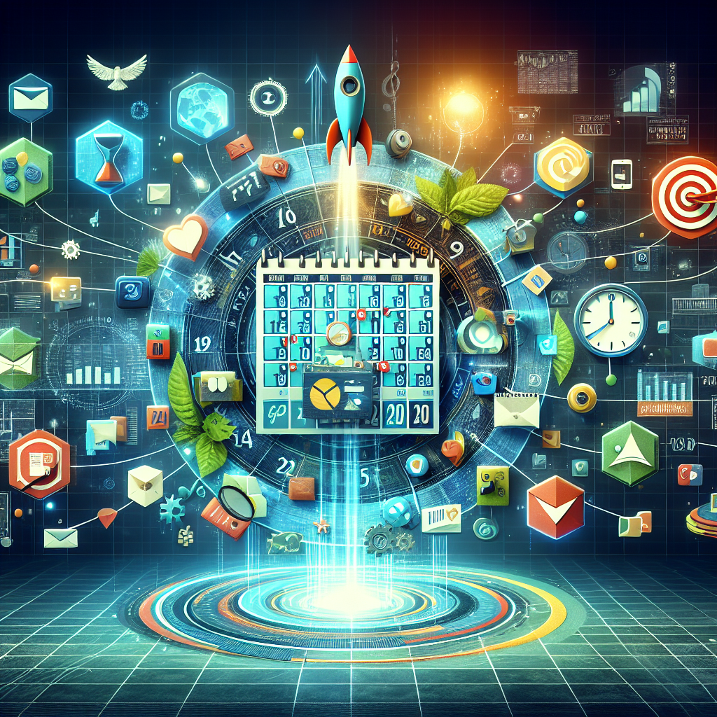 How to Create a Content Calendar for Affiliate Marketing Blog post illustration