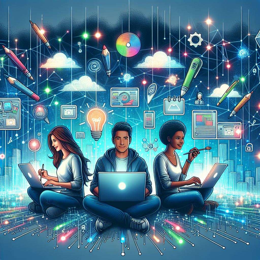 How to Advertise a Freelance Service Online Blog post illustration