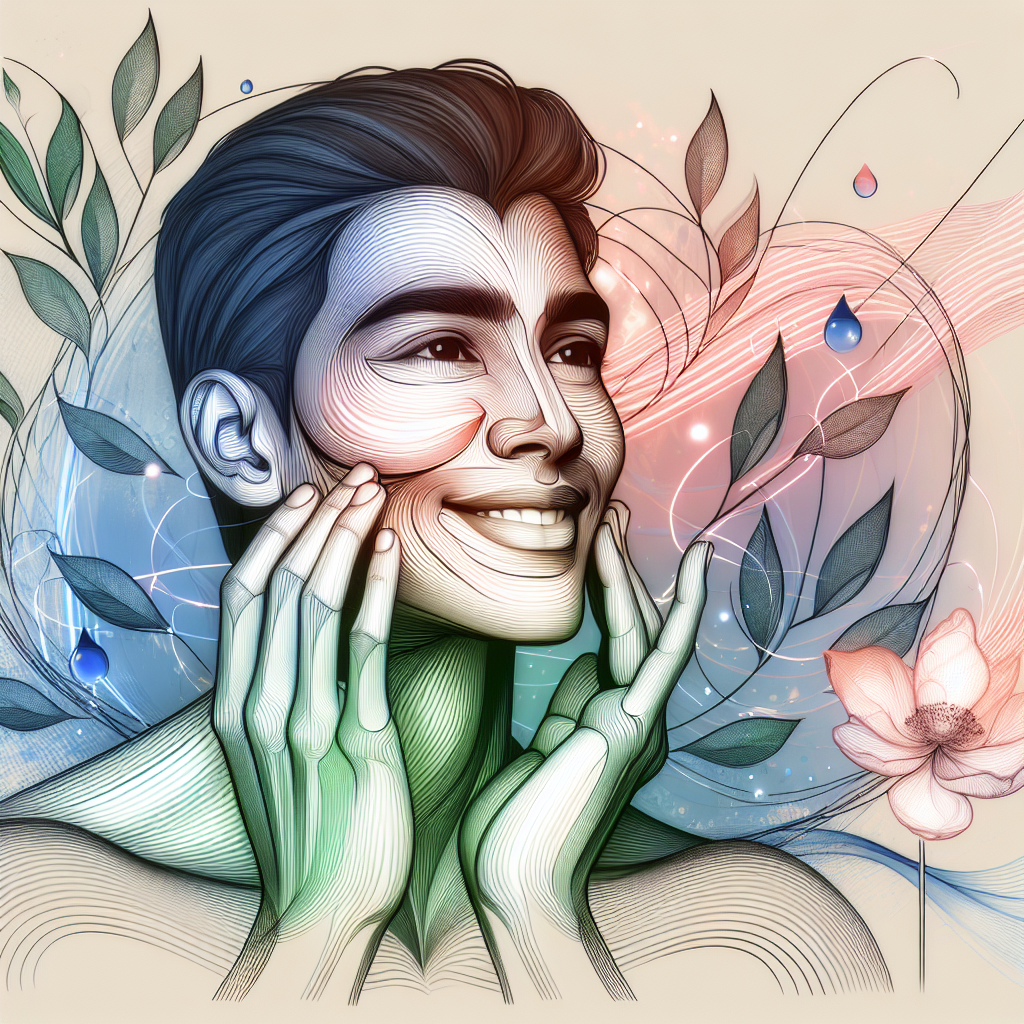 How to Cure Acne: The Role of Face Yoga Blog post illustration