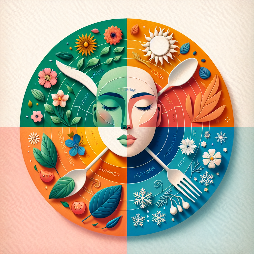 How to Cure Acne: The Impact of Seasonal Diet Changes Blog post illustration