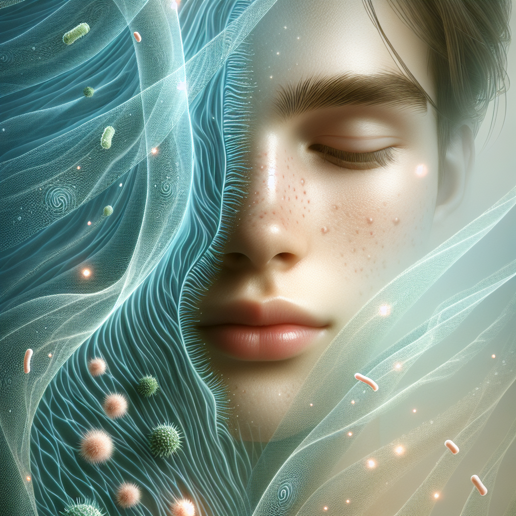 How to Cure Acne: The Role of Antimicrobial Fabrics Blog post illustration