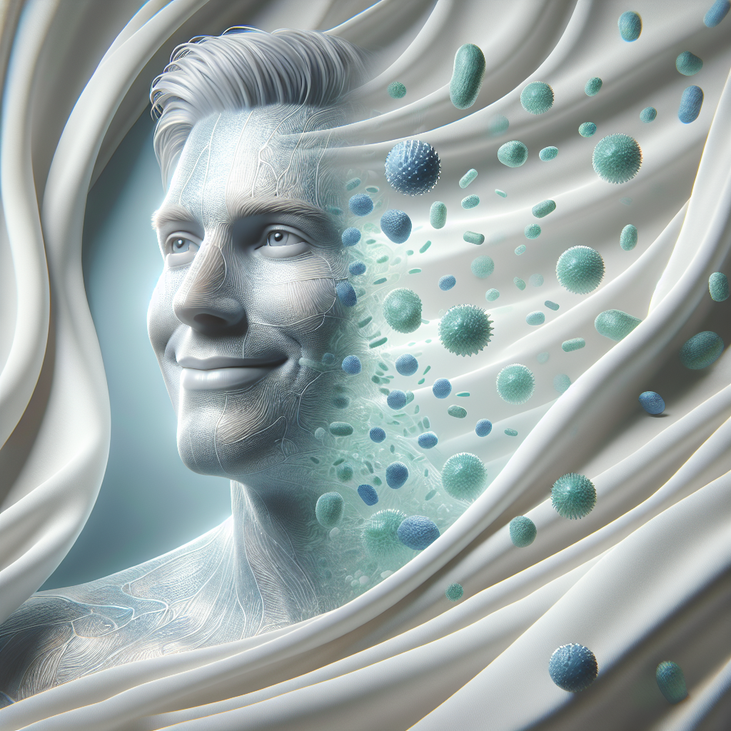 How to Cure Acne: The Role of Antimicrobial Fabrics Blog post illustration