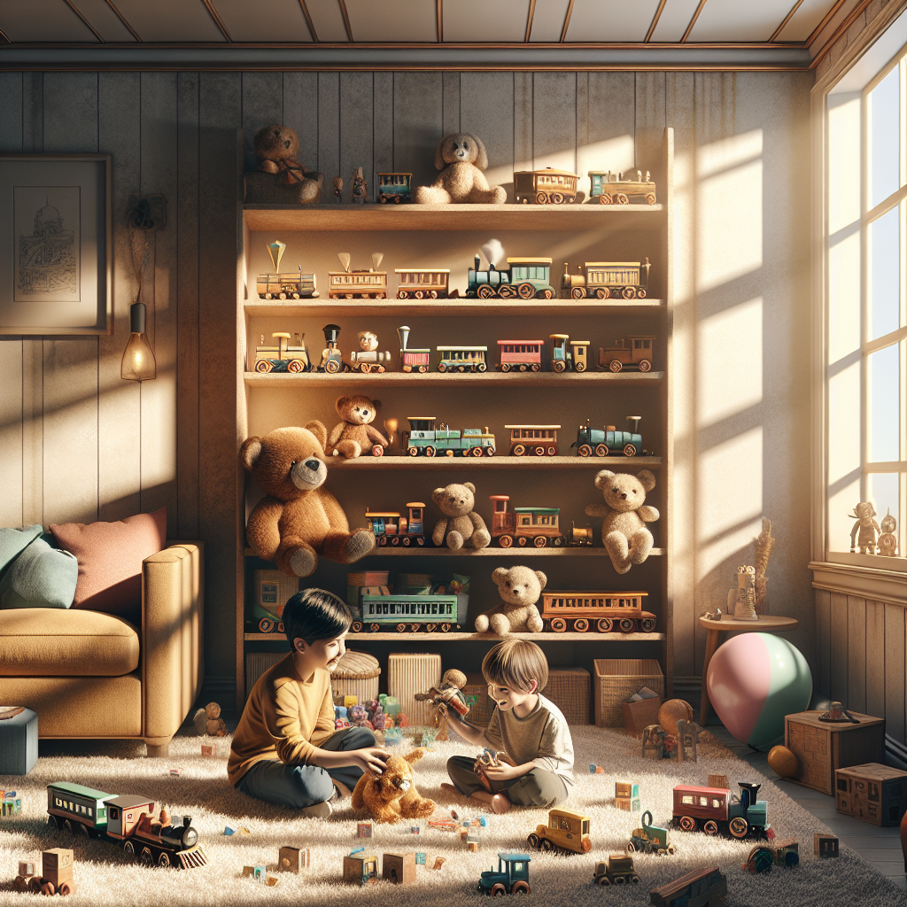 How to Create a Toy Museum at Home Blog post illustration