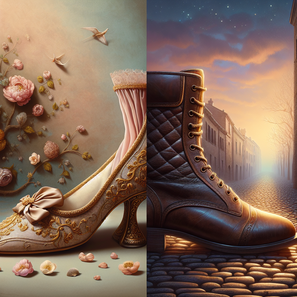 Exploring the Footwear of Romantic Eras Blog post illustration