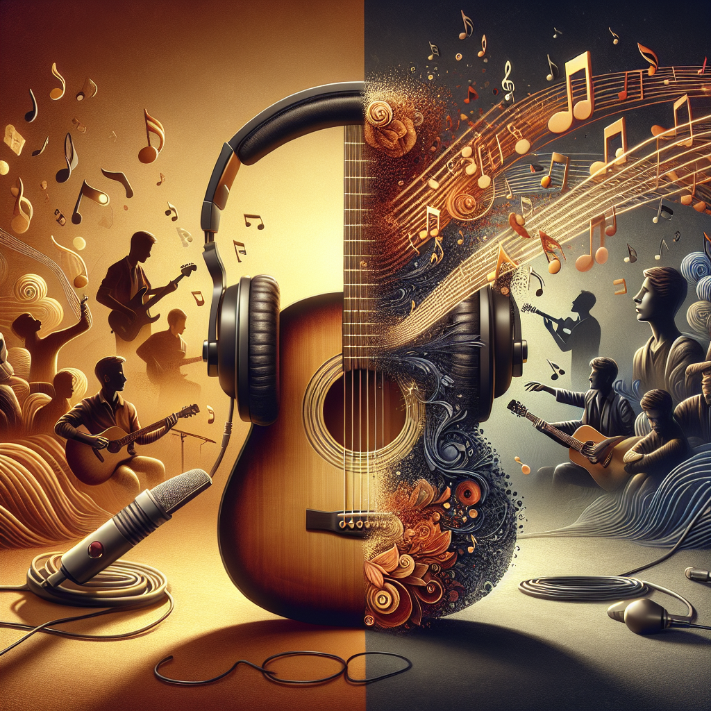 How to Use Podcasts to Enhance Your Best Guitar Lessons Blog post illustration