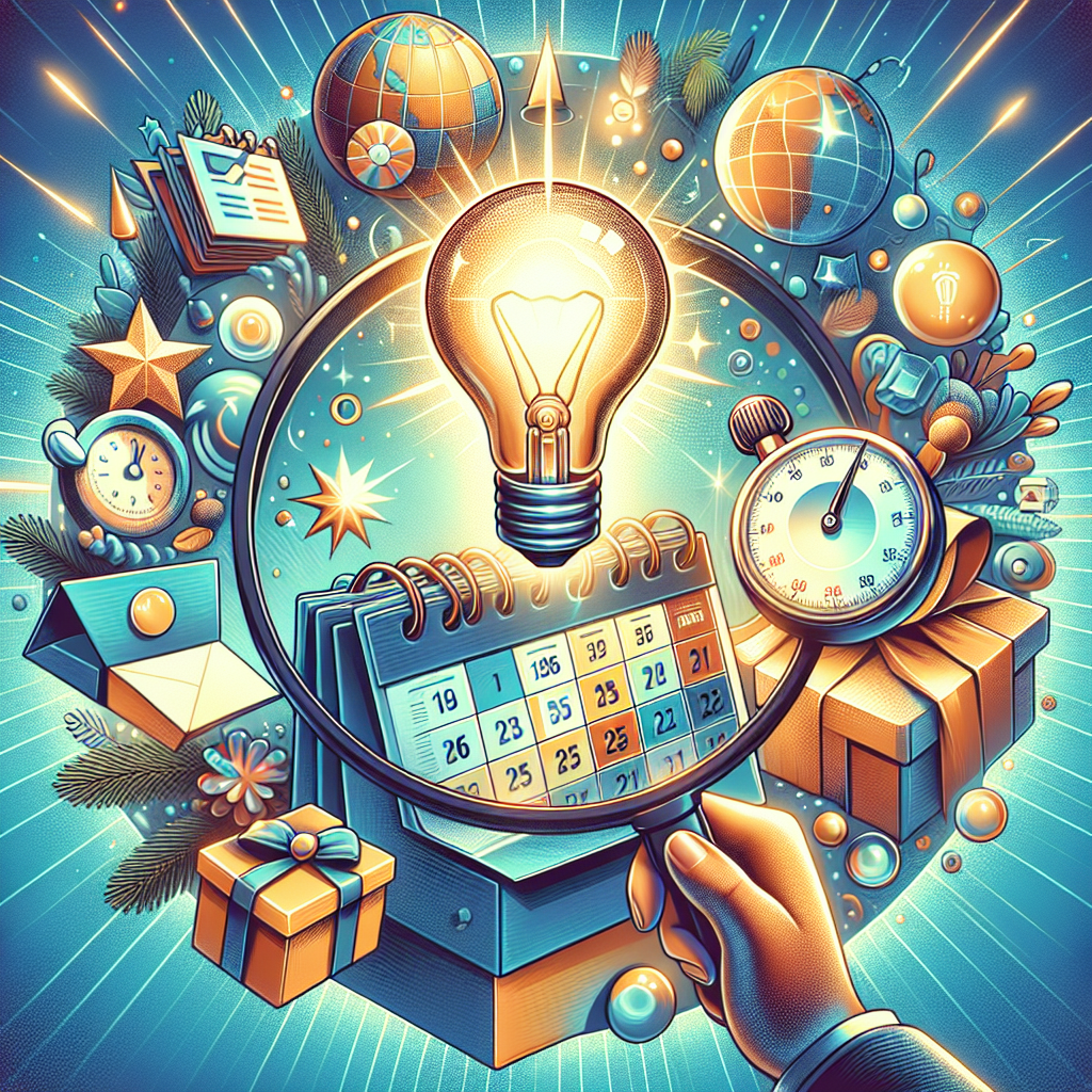 The Benefits of Seasonal Marketing Campaigns Blog post illustration