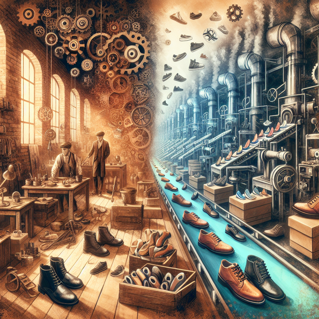 Exploring the Footwear of the Industrial Revolution Blog post illustration