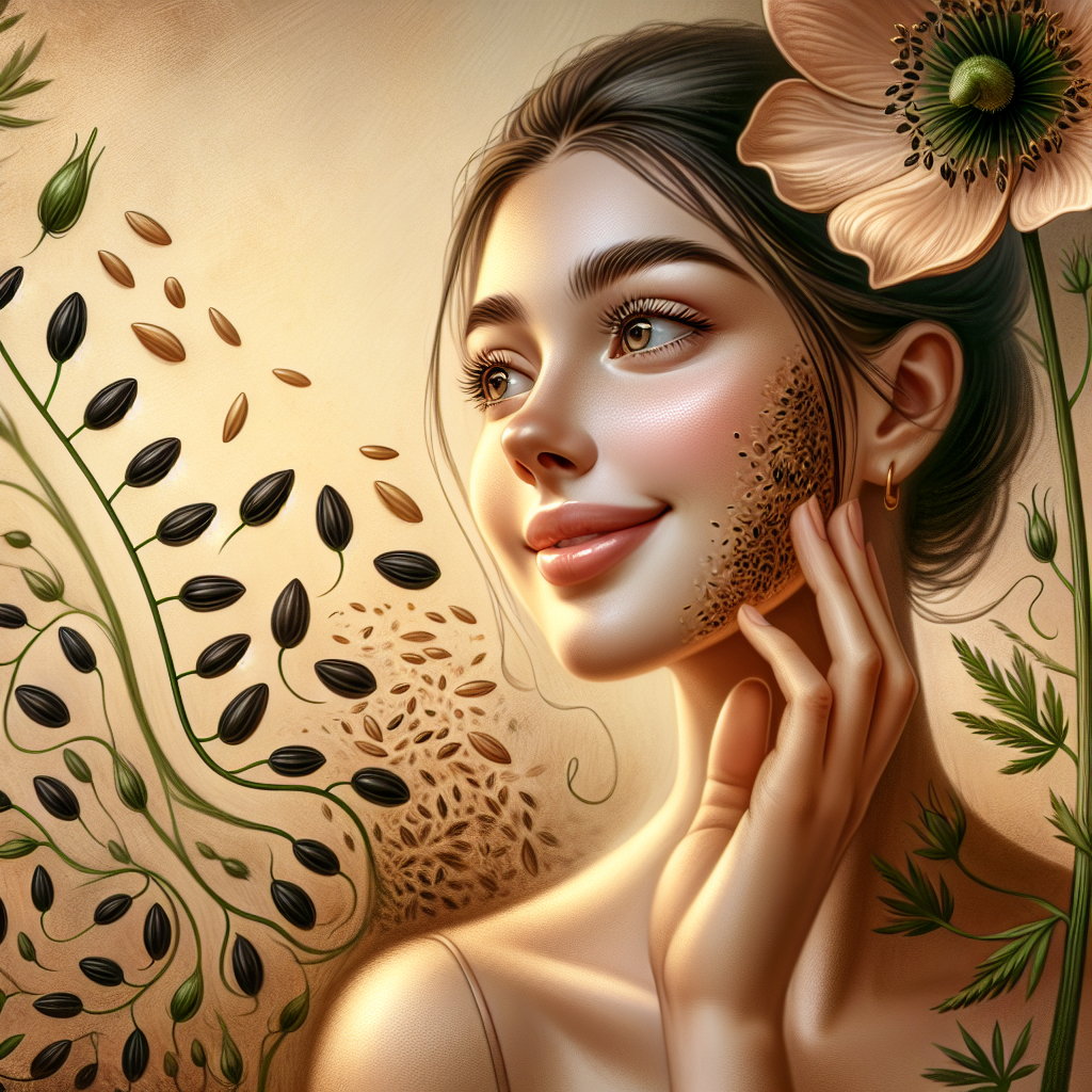 How to Cure Acne: The Benefits of Black Seed Oil Blog post illustration