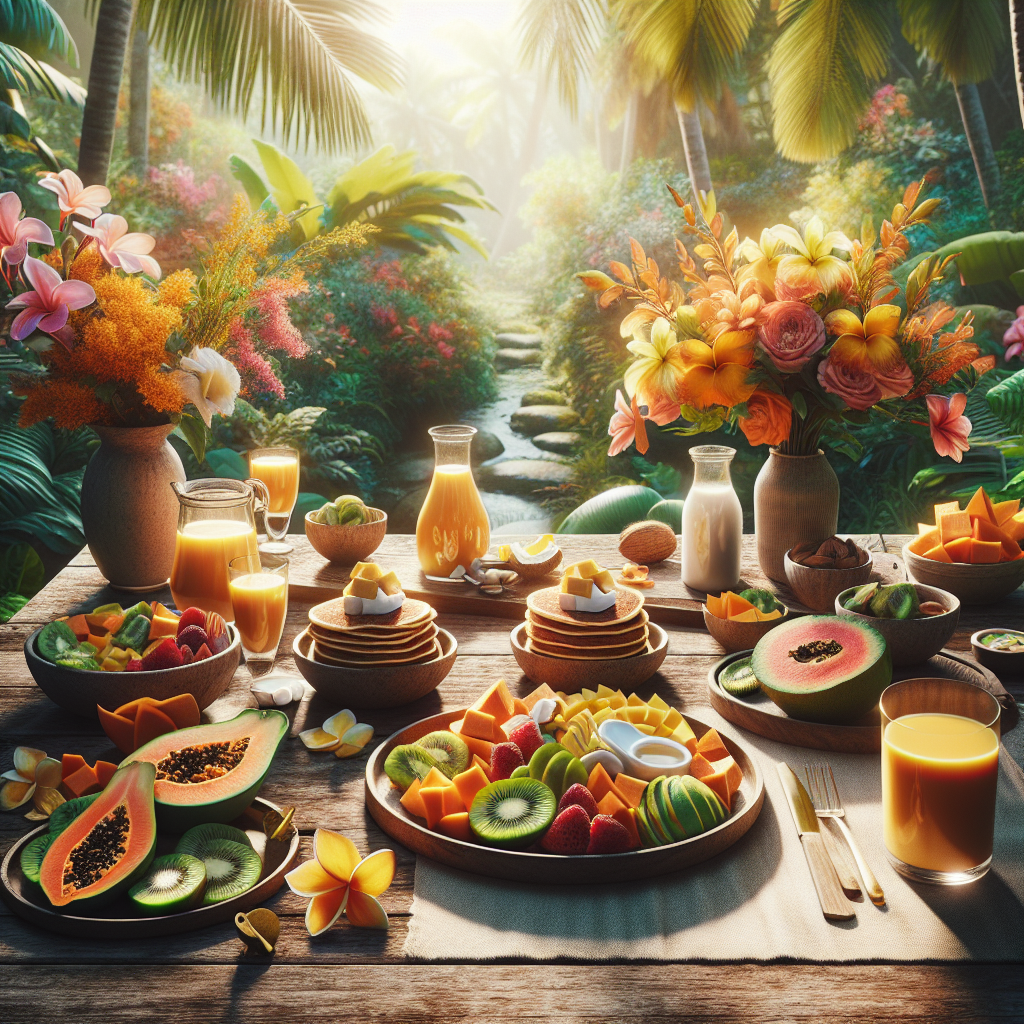 How to Make Low Carb Breakfasts with Tropical Fruits Blog post illustration