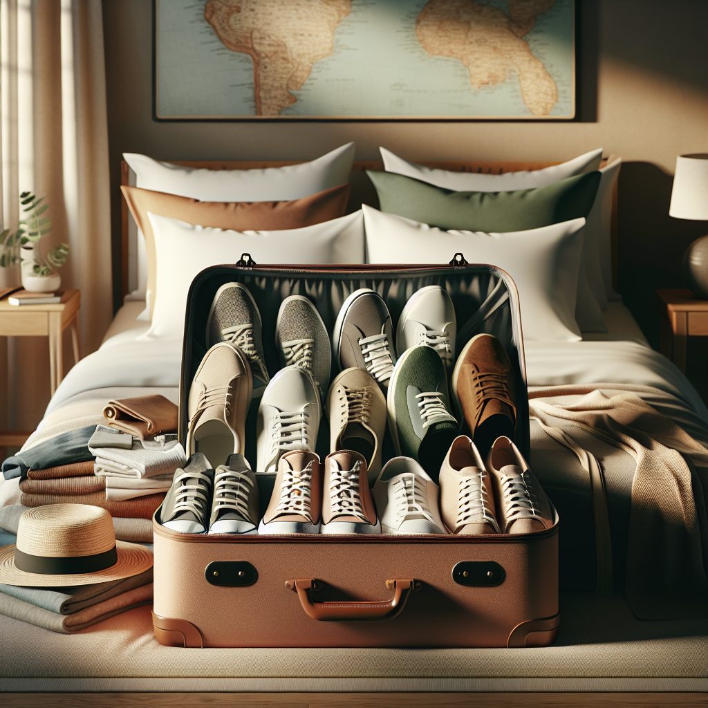 Footwear for the Weekend Getaway: Packing Essentials Blog post illustration