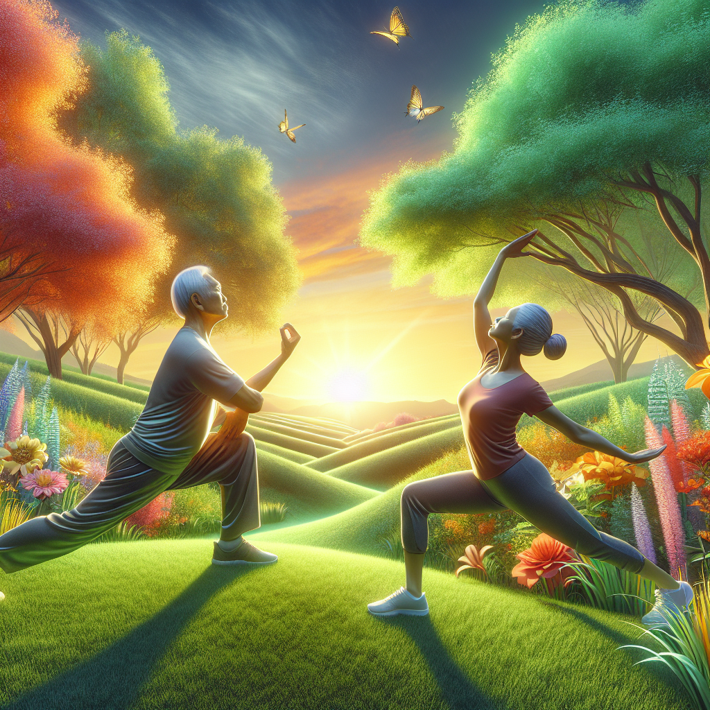 Unlocking Hip Flexors: Exercises for Seniors Blog post illustration