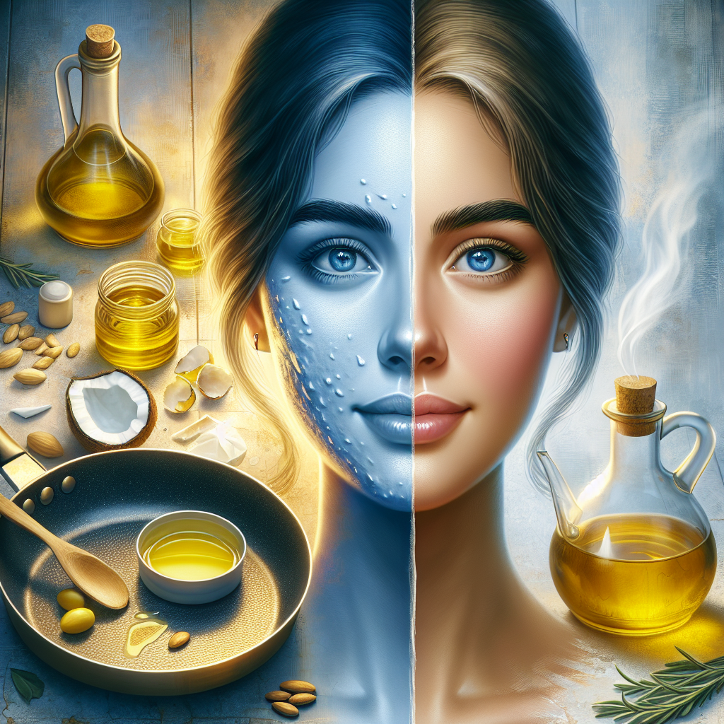 How to Cure Acne: The Impact of Cooking Oils Blog post illustration