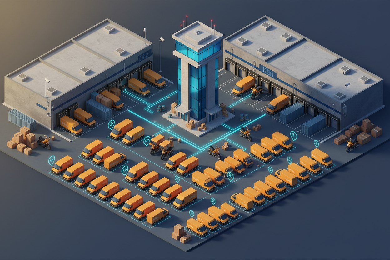 Pentingnya Jasa Pasang GPS dalam Bisnis Logistik dan Distribusi Blog post illustration