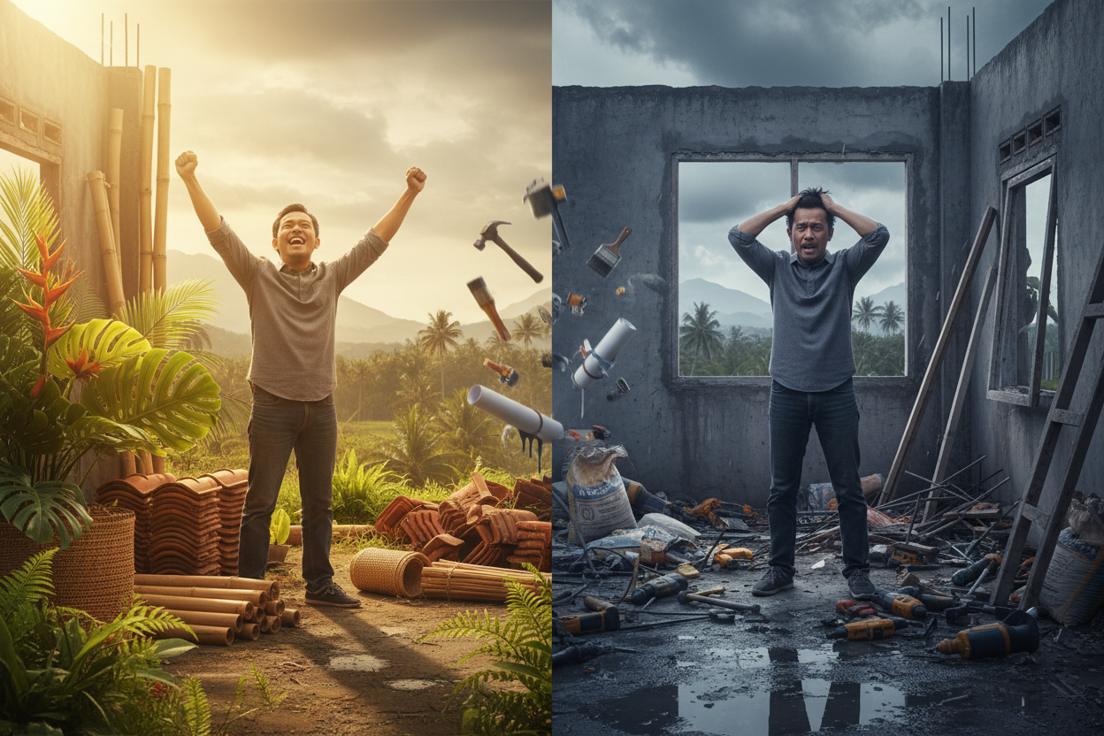 Mengelola Renovasi Rumah di Jember: Tips Mengatasi Stres Blog post illustration