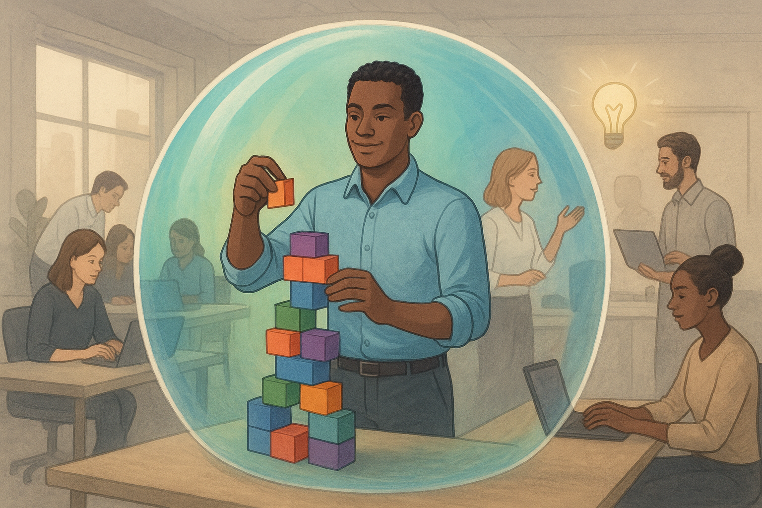 Blog post illustration