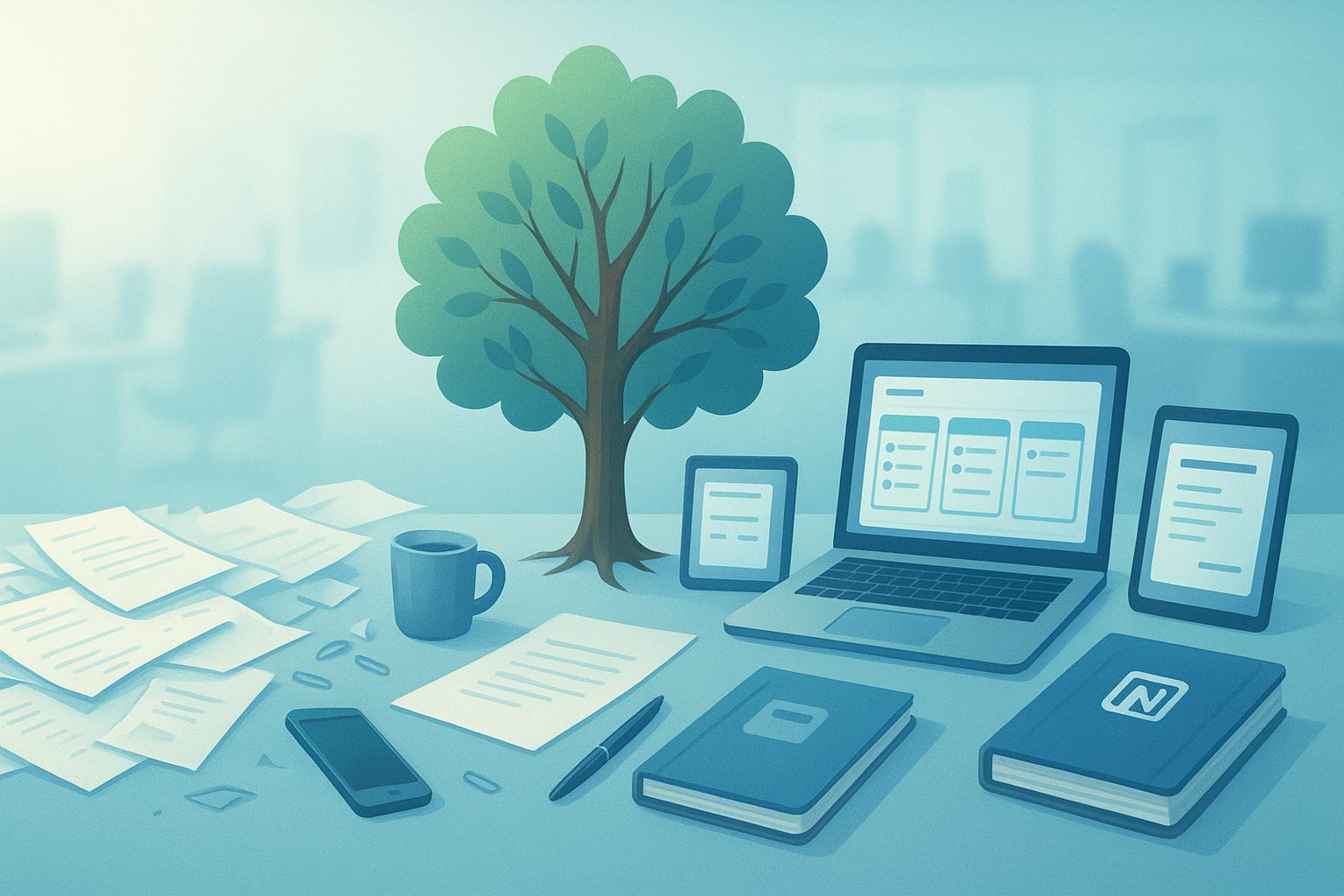 Blog post illustration