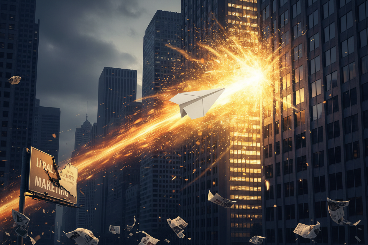 Guerrilla Marketing Tactics for Explosive Traffic Growth Blog post illustration