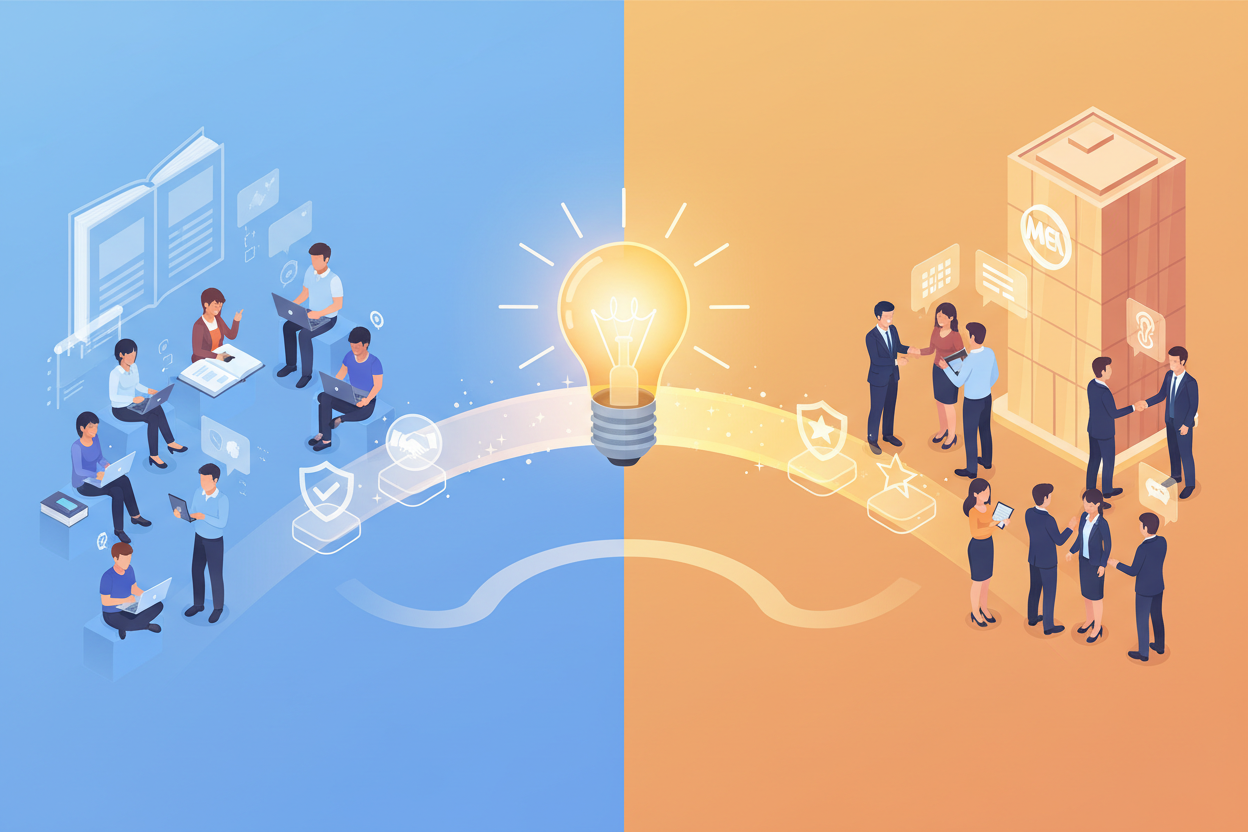 How to Create Educational Content That Drives Traffic Blog post illustration
