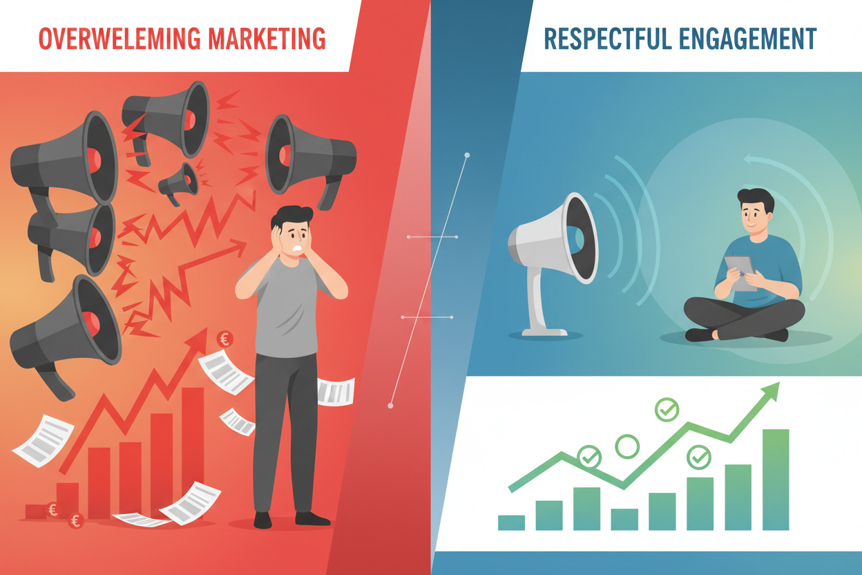 The Science of Ad Frequency: Finding the Sweet Spot for Traffic Blog post illustration