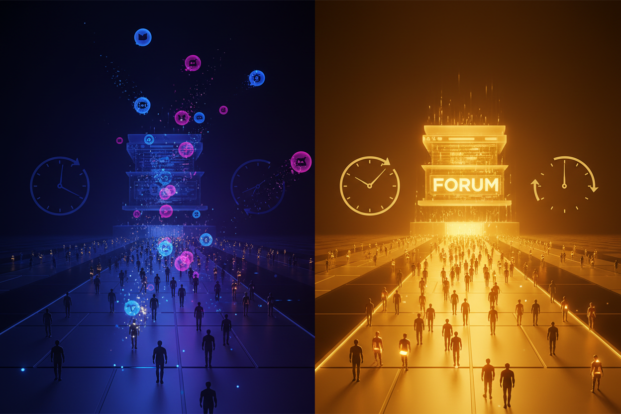 Traffic Generation Through Strategic Forum Participation Blog post illustration